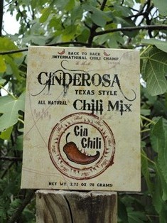 CINDEROSA CHILI MIX Texas Style